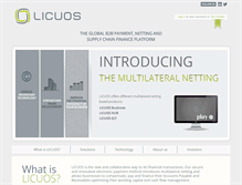 Tablet Screenshot of licuos.com